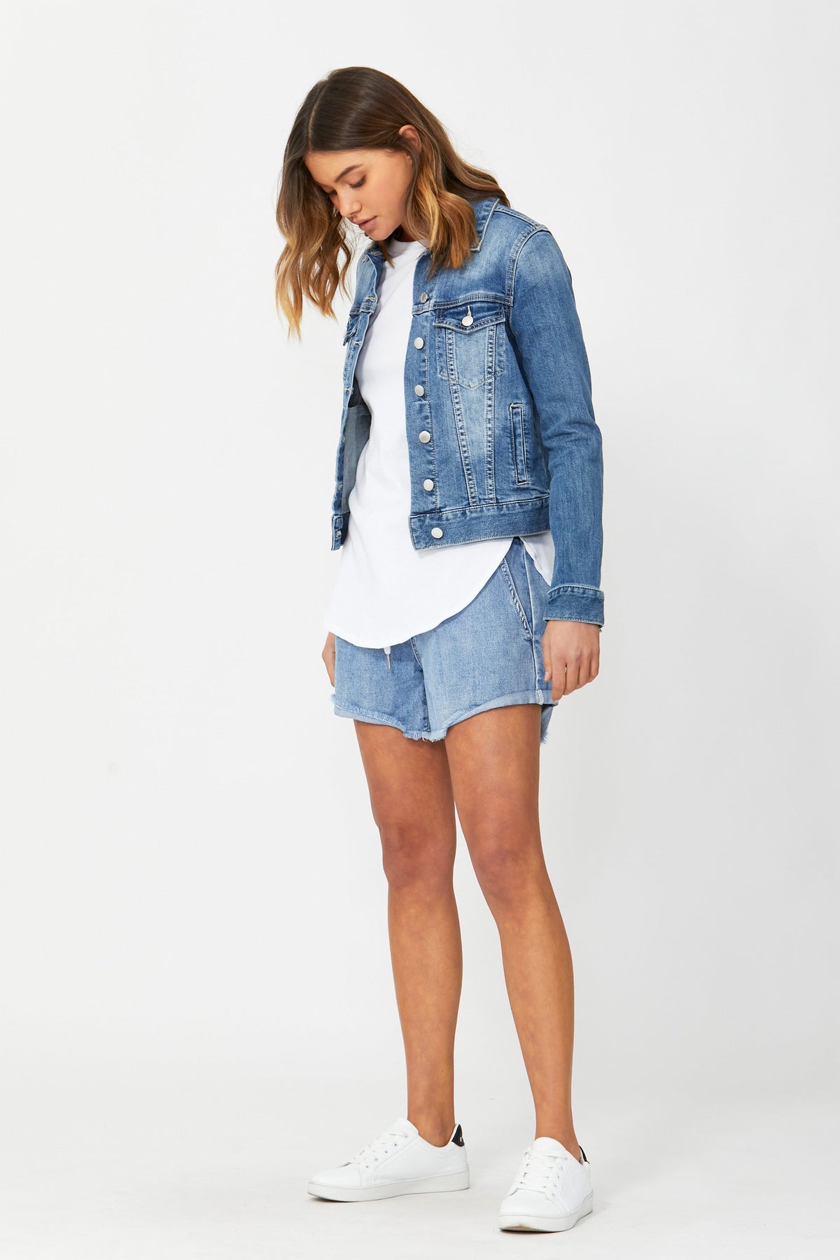 [TEST] D-Luxe Denim Jogger Short
