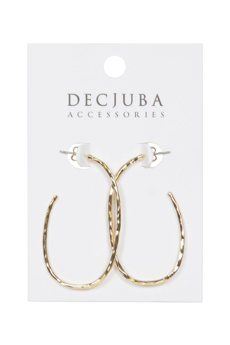 [TEST] Zadie Irregular Hoop Earrings