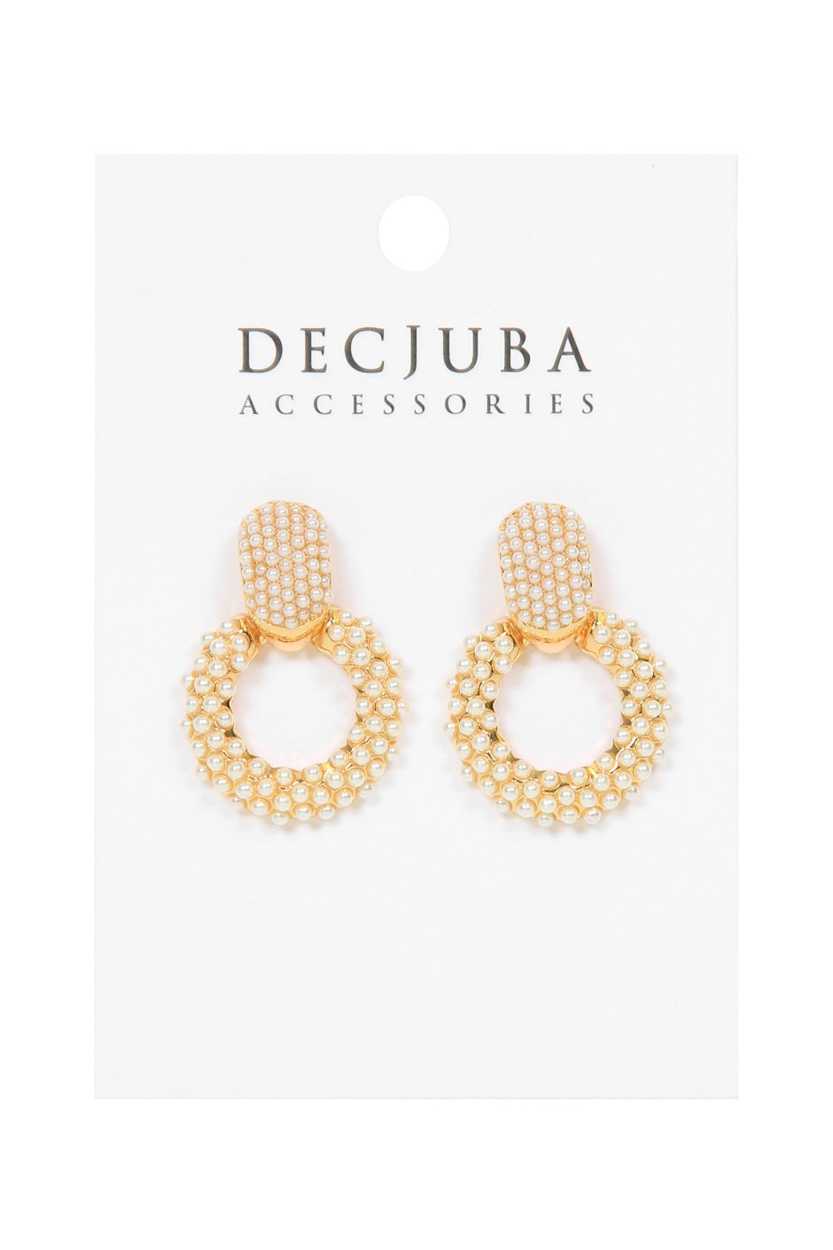 [TEST] Beth Pearl Circle Stud Earring
