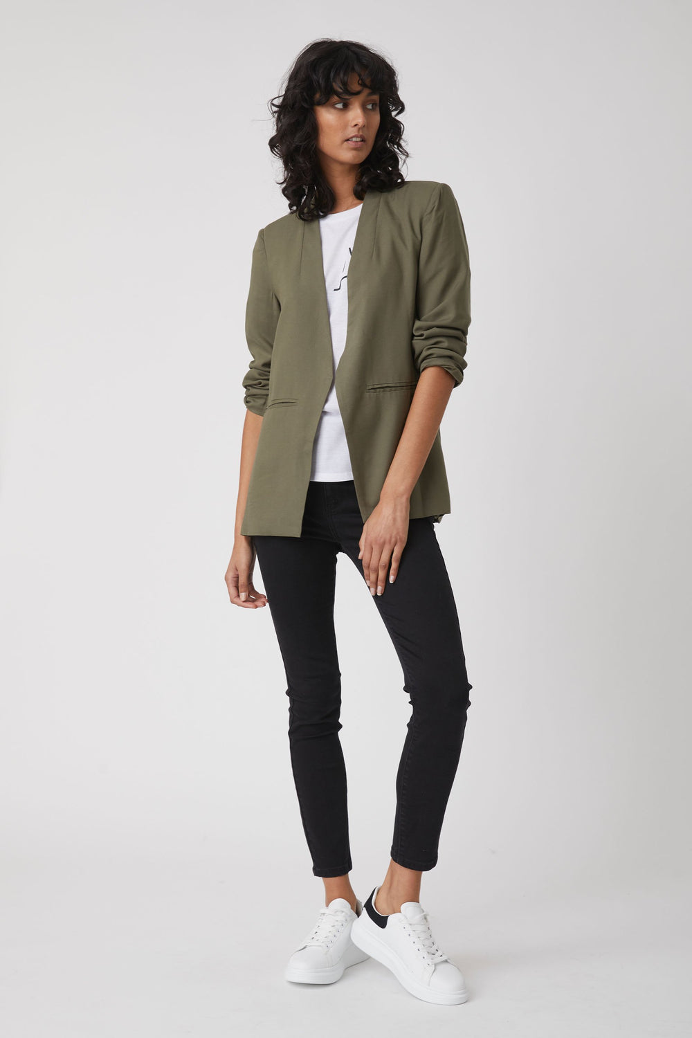 [TEST] Lani Crepe Blazer