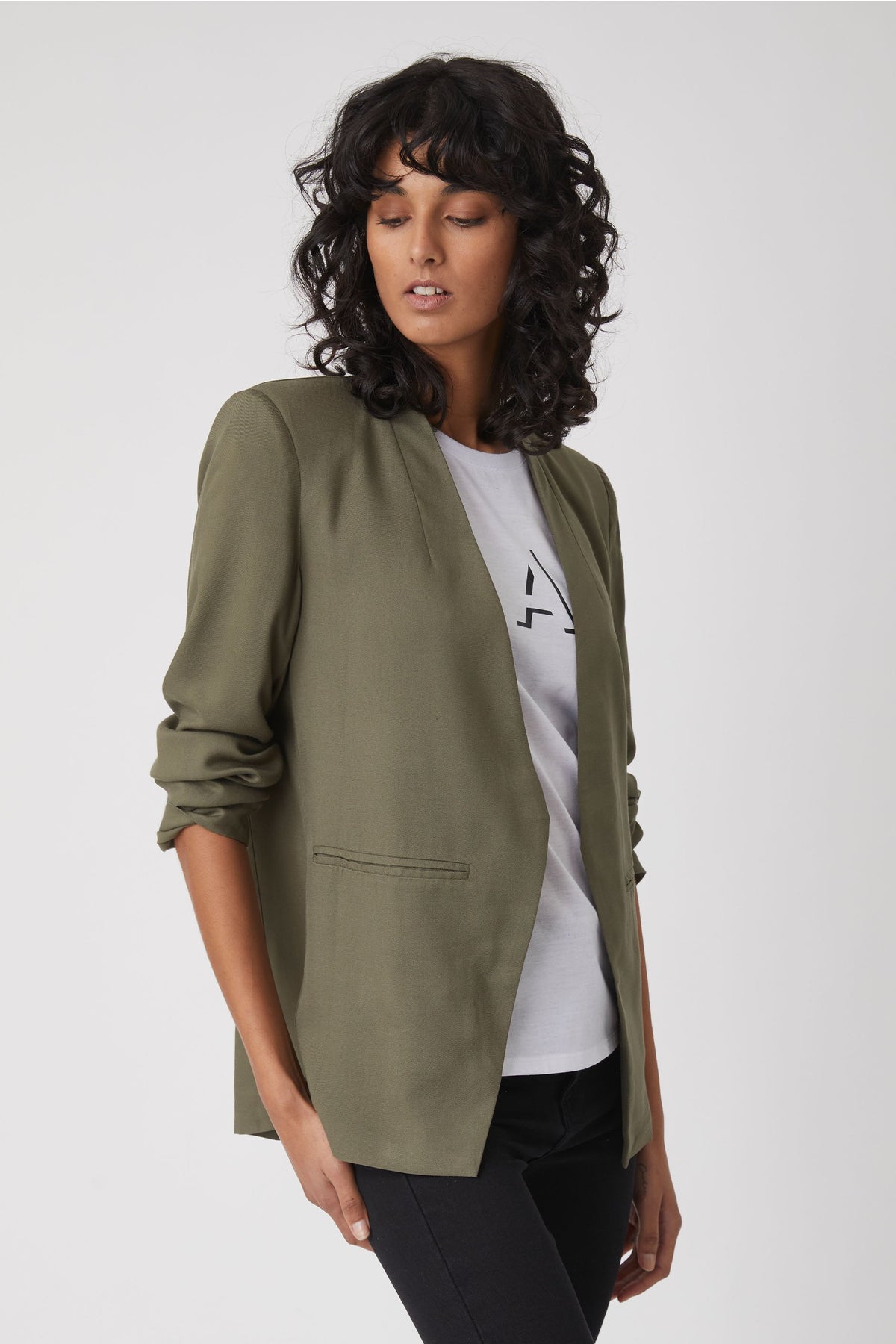 [TEST] Lani Crepe Blazer