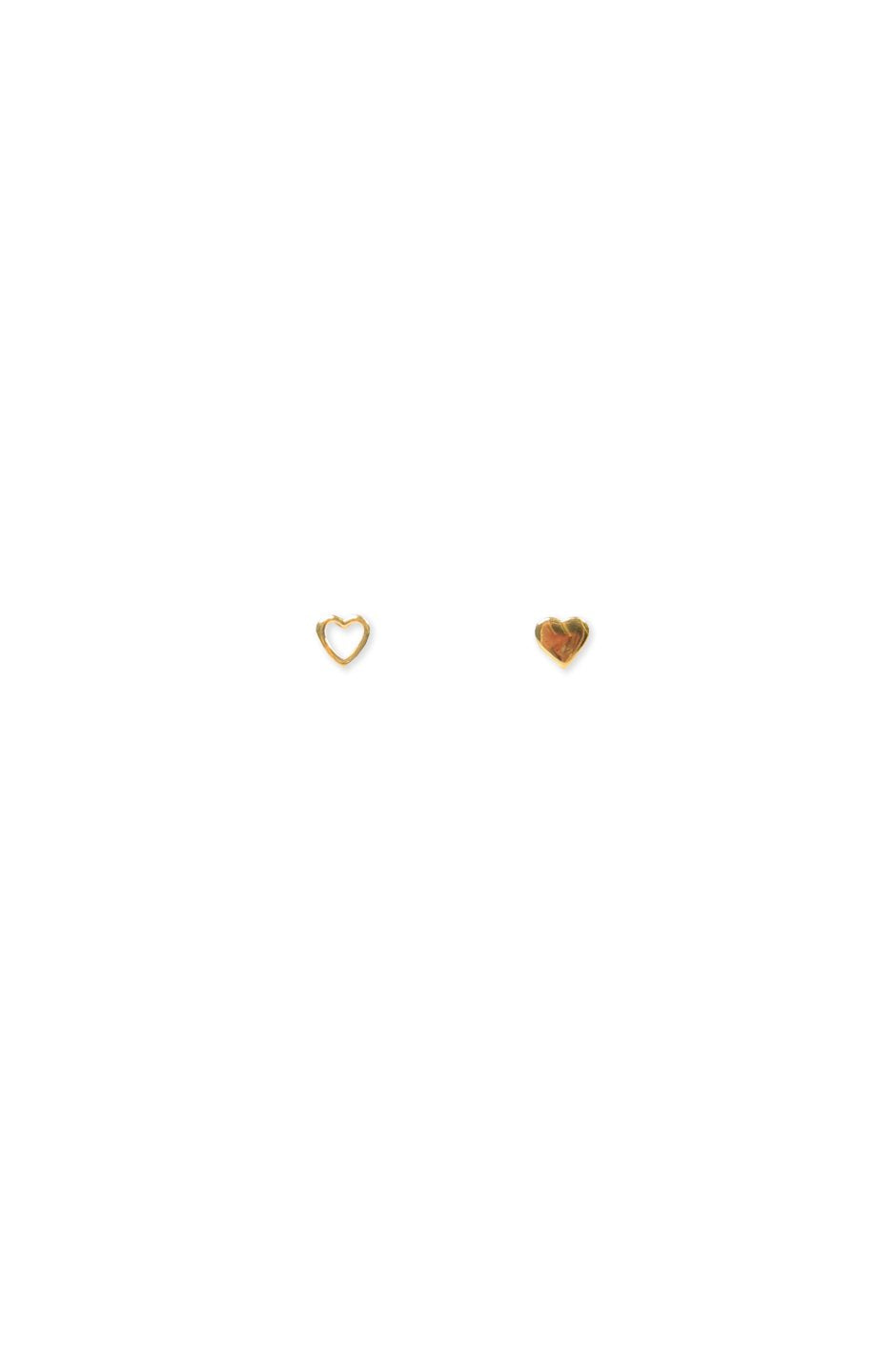 [TEST] Heart Stud Earrings