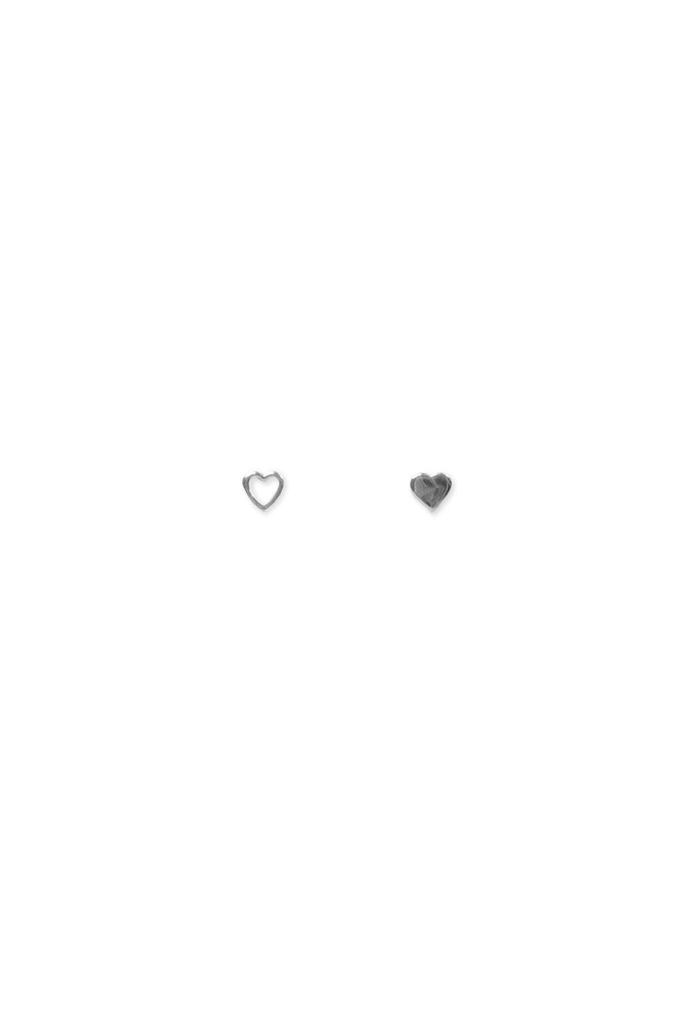 [TEST] Heart Stud Earrings