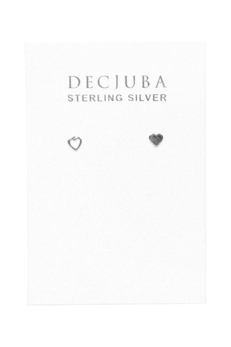 [TEST] Heart Stud Earrings