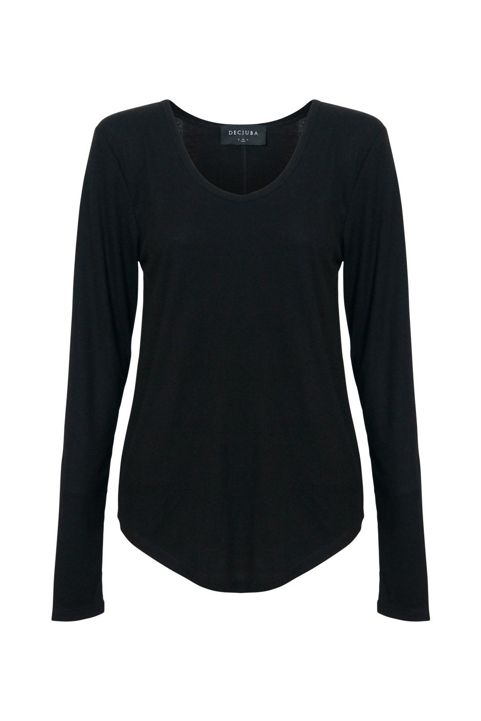 [TEST] Carla Long Sleeve Rib Tee