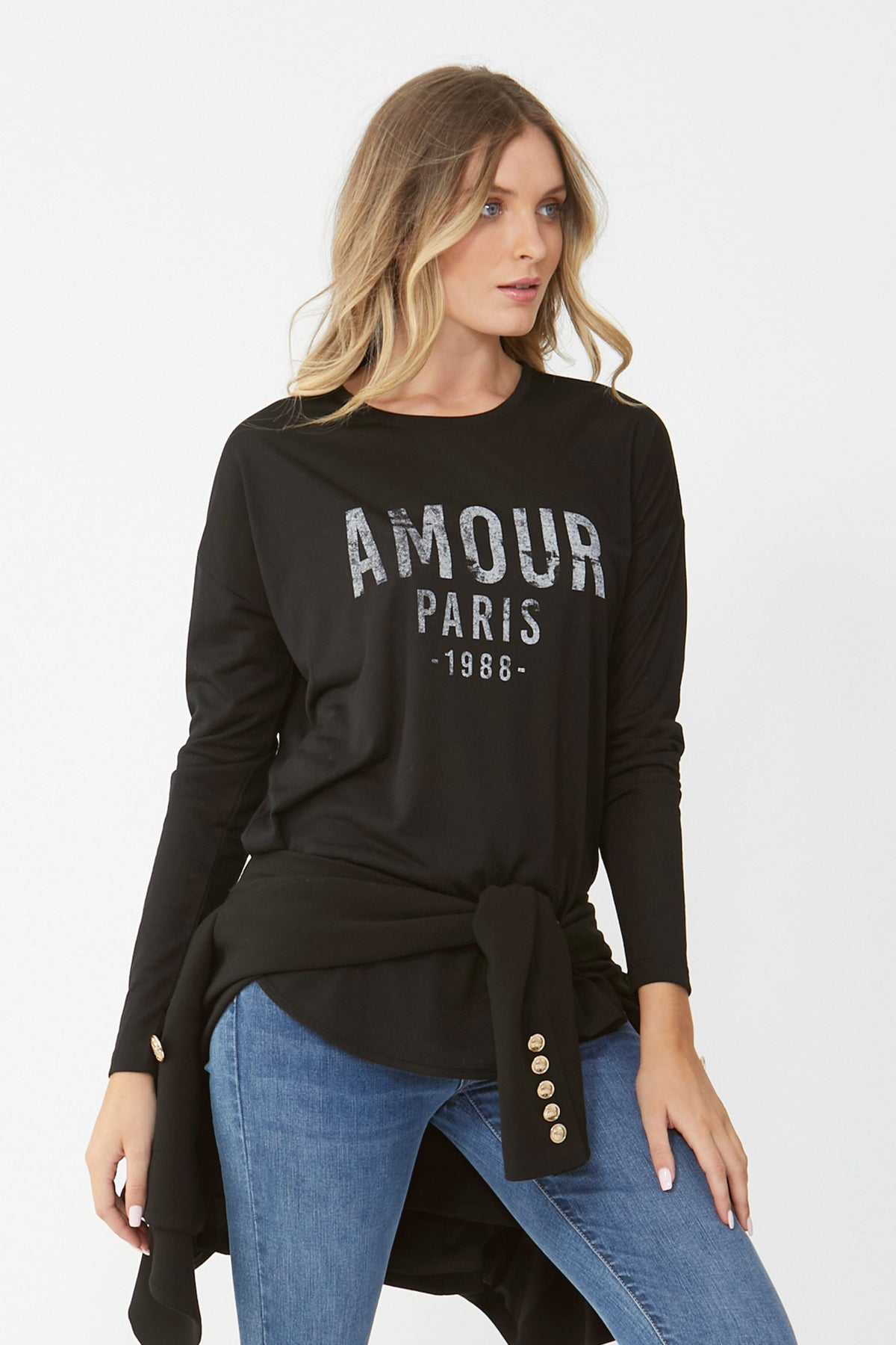 [TEST] Amour Long Sleeve Tee