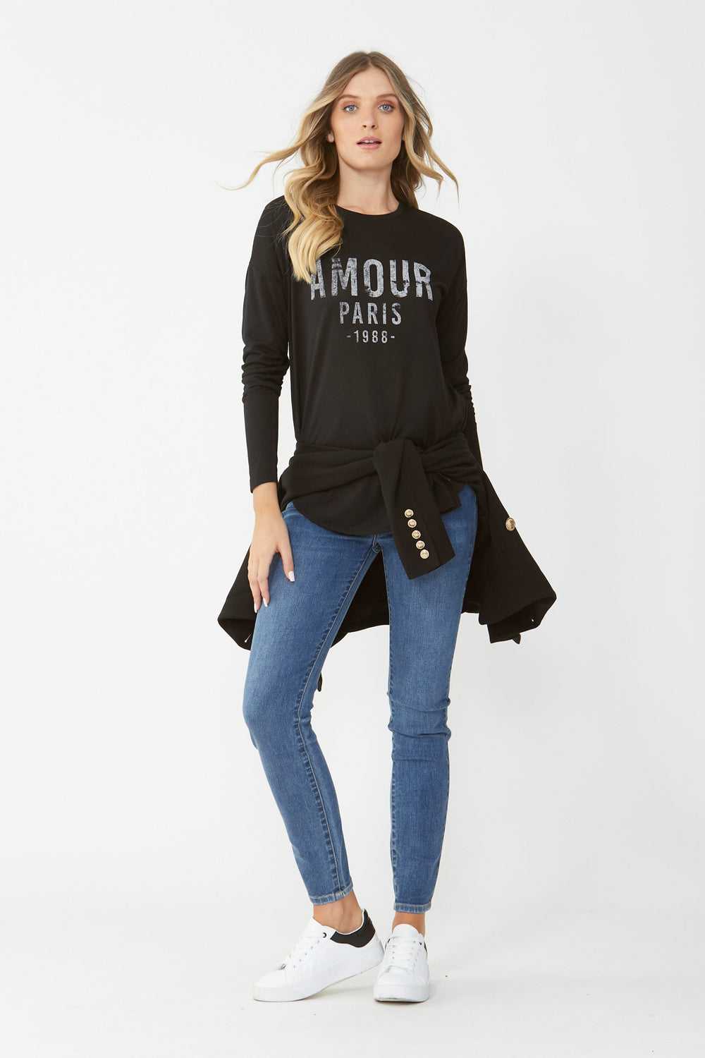 [TEST] Amour Long Sleeve Tee