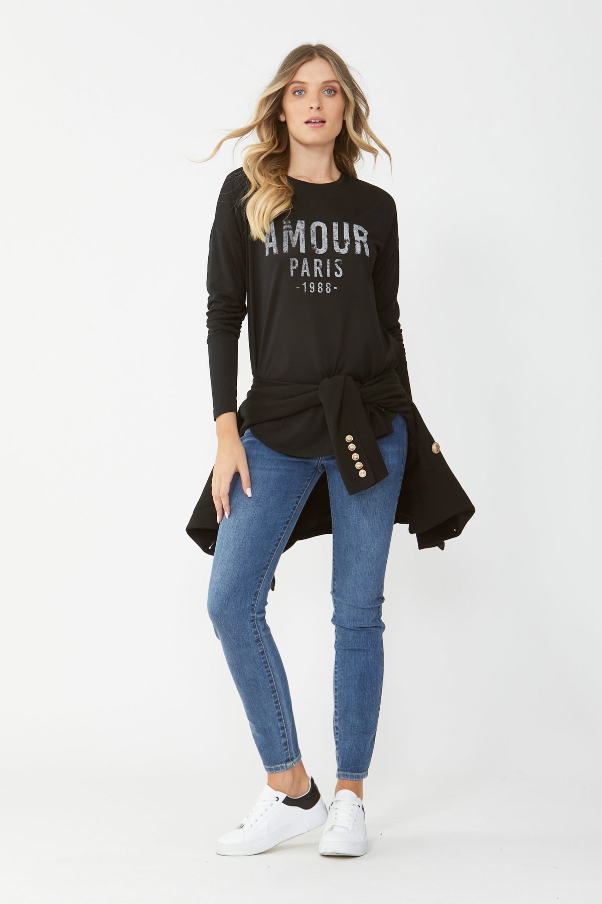 [TEST] Amour Long Sleeve Tee