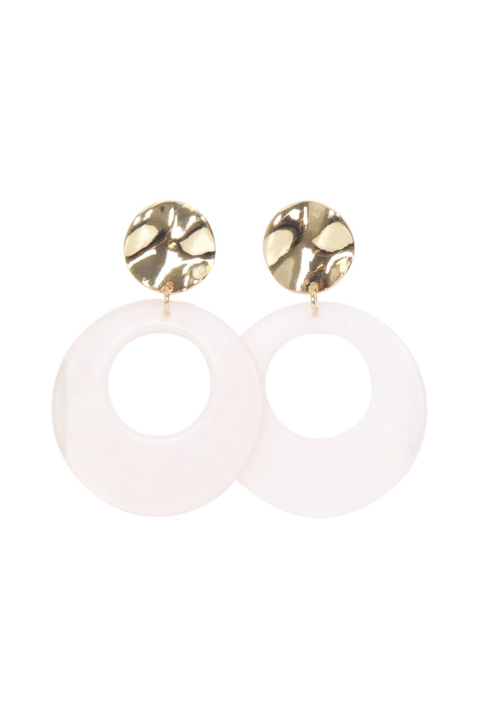 [TEST] Cody Resin Circle Earrings