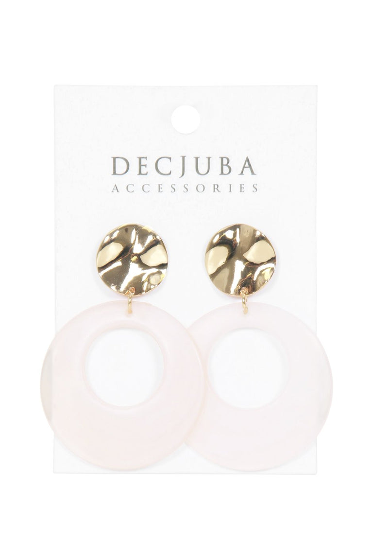 [TEST] Cody Resin Circle Earrings