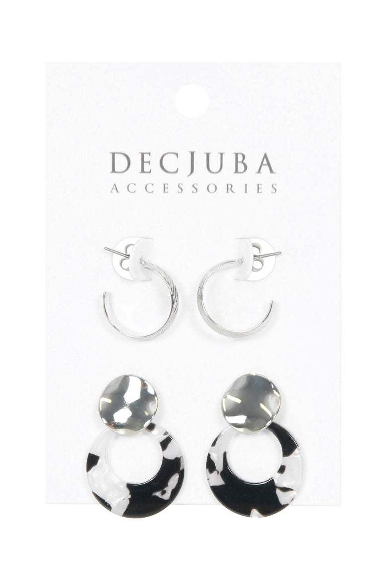 [TEST] Cassie Hoop Earrings 2 Pack