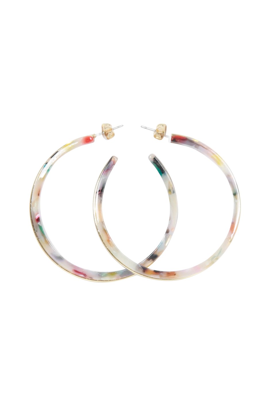 [TEST] Cadi Resin Metal Earrings