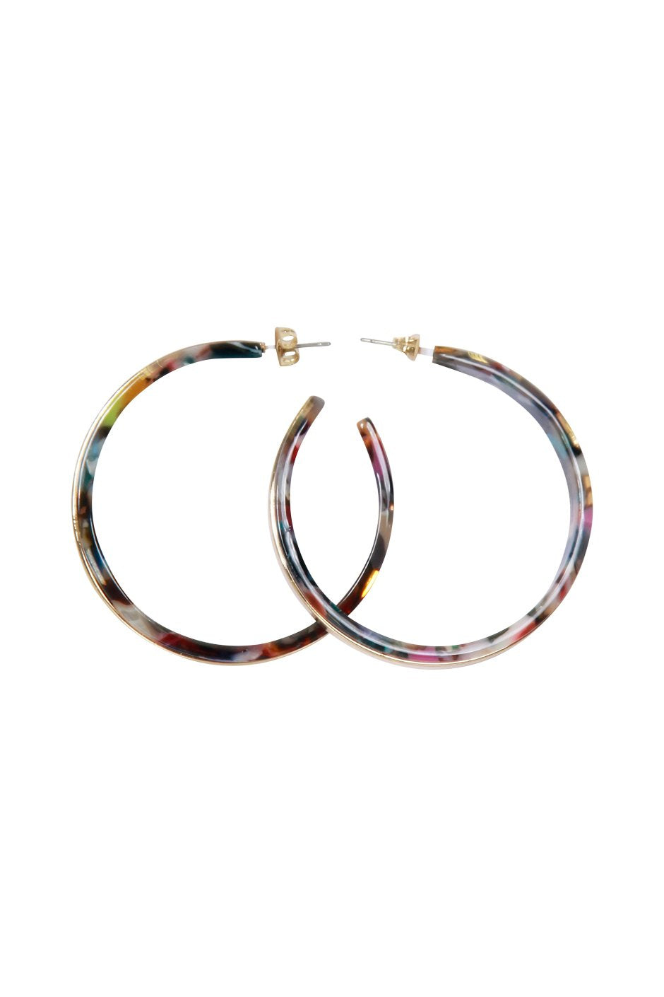 [TEST] Cadi Resin Metal Earrings