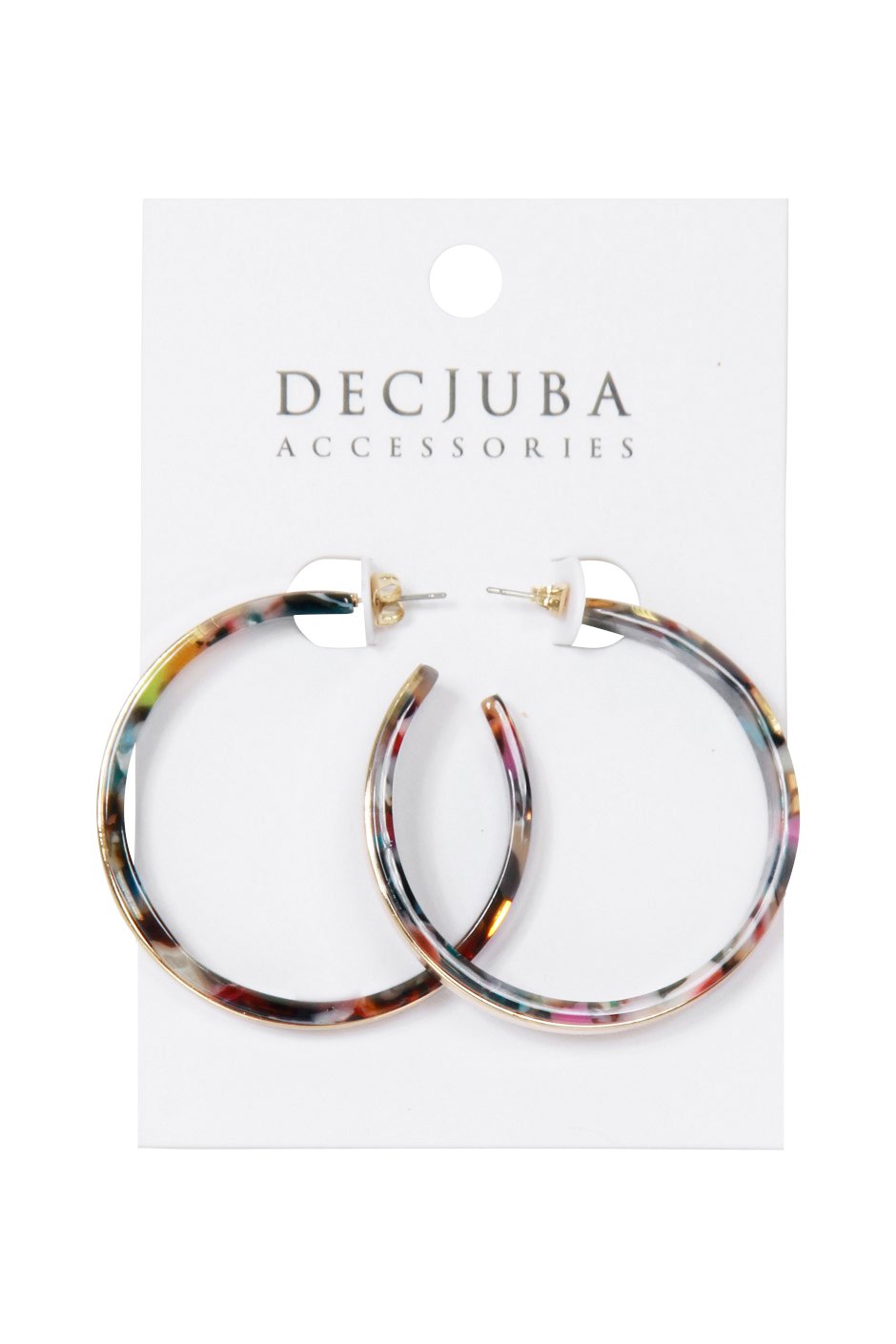 [TEST] Cadi Resin Metal Earrings