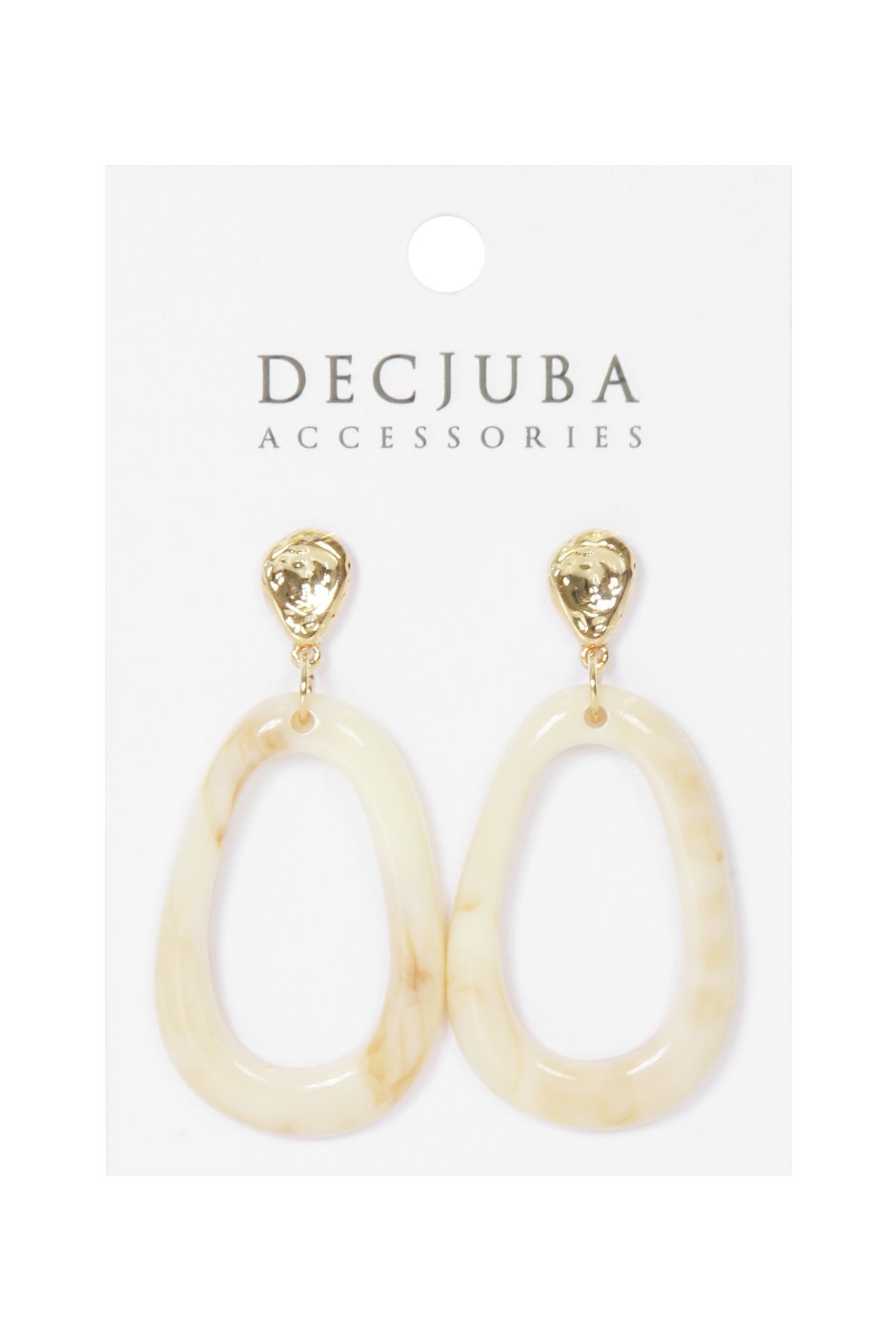 [TEST] Hoda Oval Drop Earrings