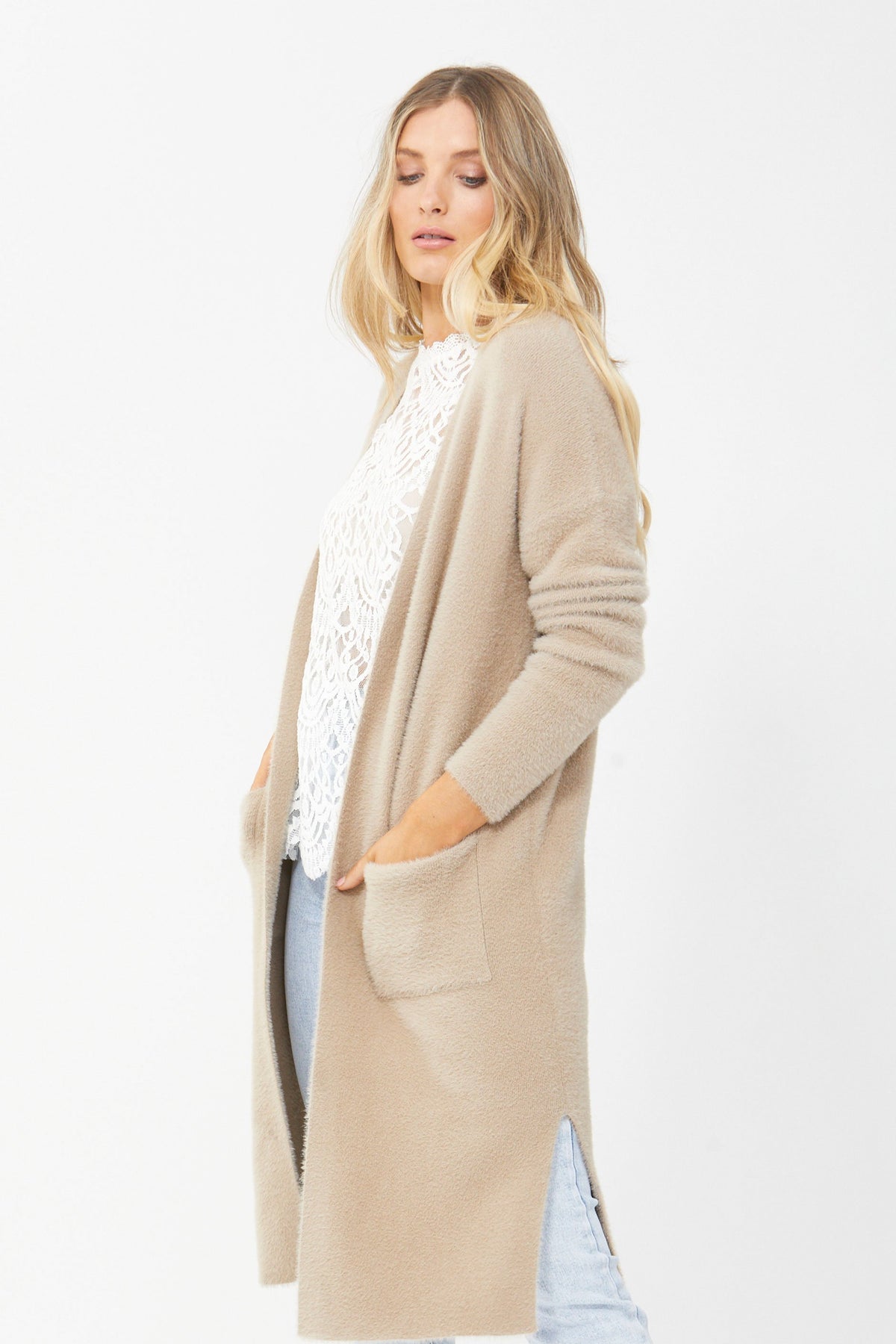 [TEST] Grace Feather Cardigan