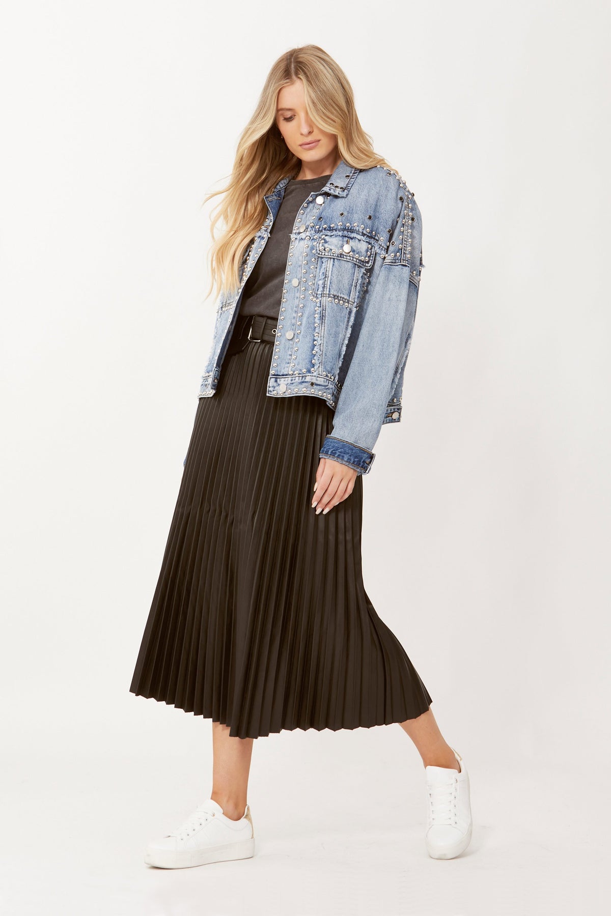 [TEST] Studded Oversized Jacket