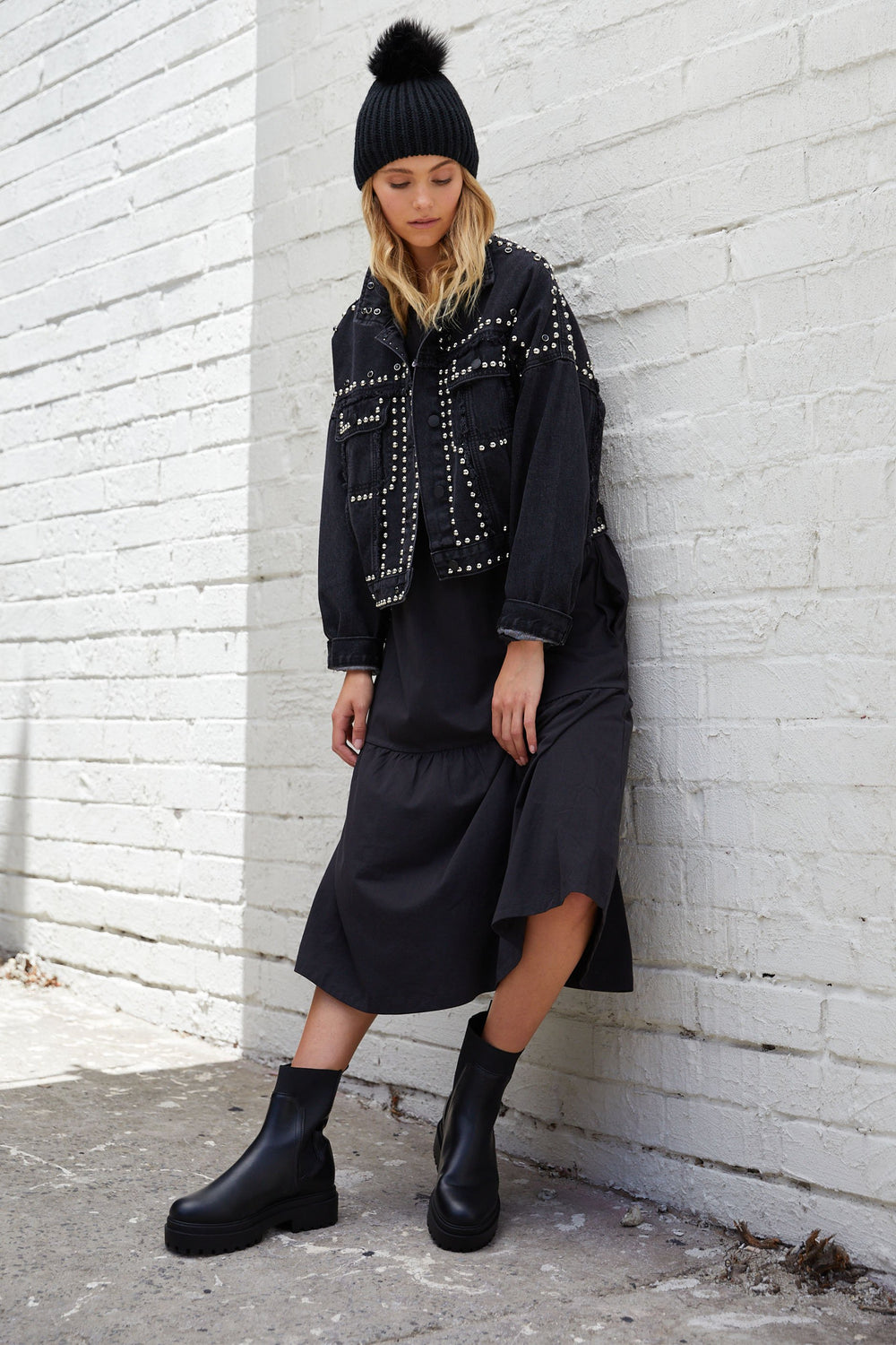 [TEST] Studded Oversized Jacket