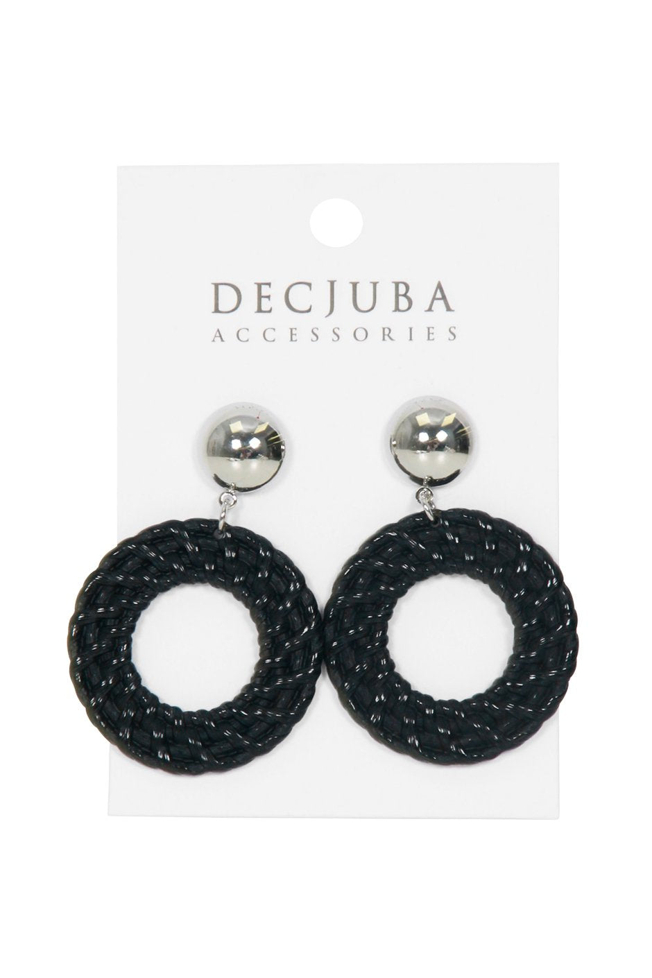[TEST] Elise Round Weave Earrings