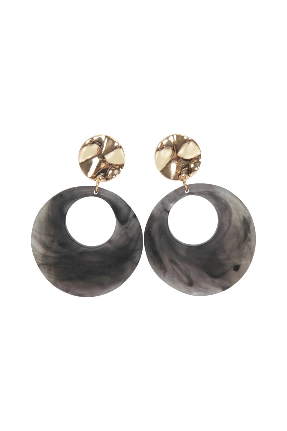 [TEST] Etna Resin Circle Earrings