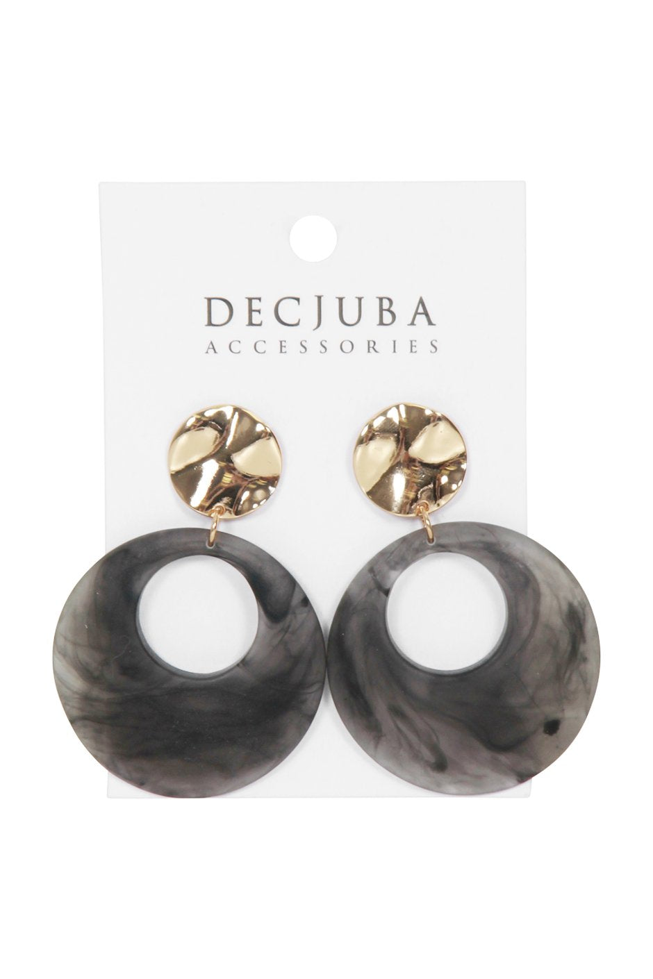 [TEST] Etna Resin Circle Earrings