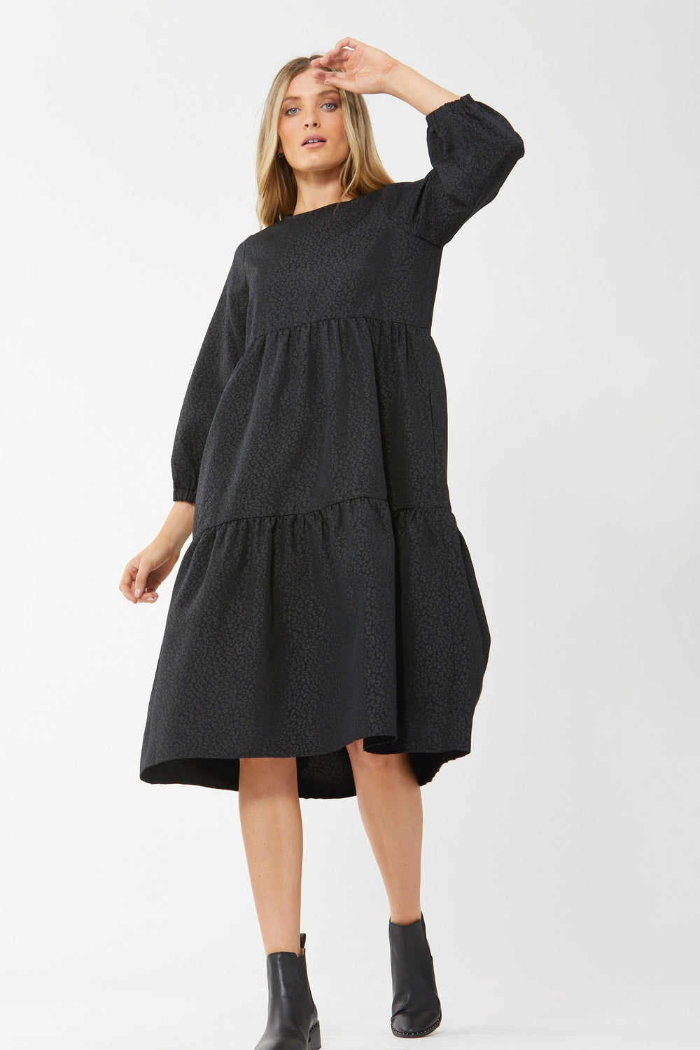 [TEST] Lila Tiered Midi Dress