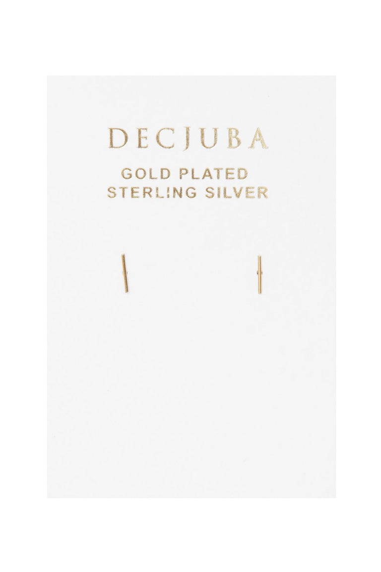 [TEST] Bar Stud Earrings