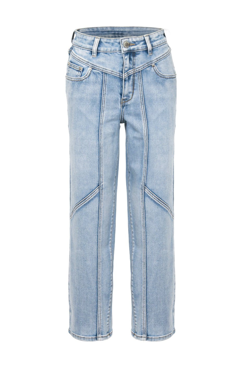 [TEST] Winona Panelled Straight Jean