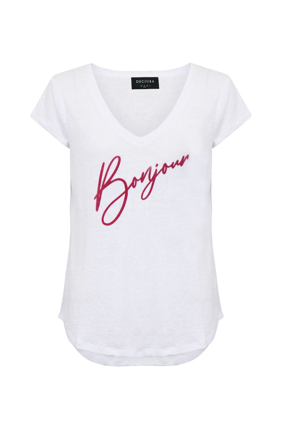 [TEST] Bonjour Flocked Tee
