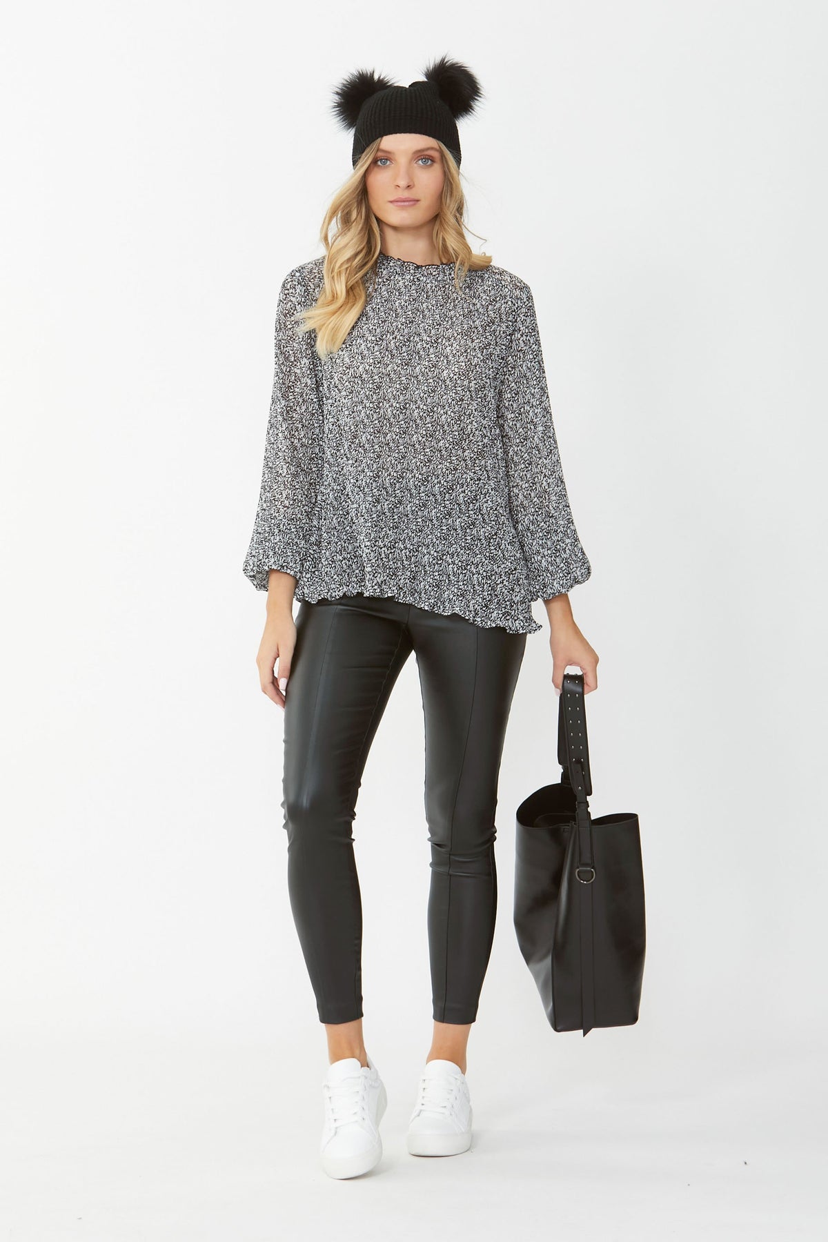 [TEST] Joslyn Pleated Blouse