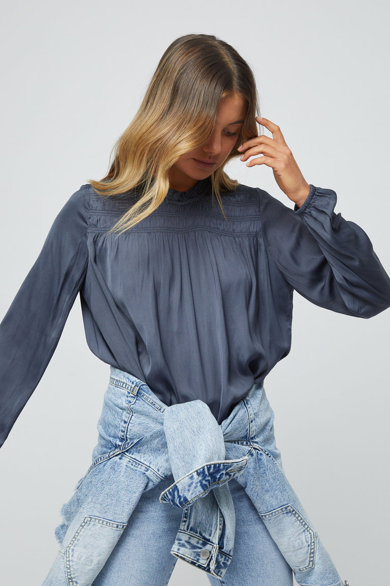 [TEST] Emilia Shirred Detail Blouse