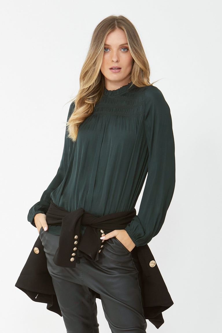 [TEST] Emilia Shirred Detail Blouse