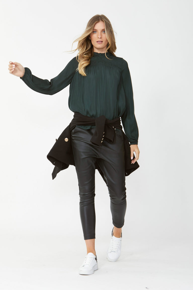 [TEST] Emilia Shirred Detail Blouse