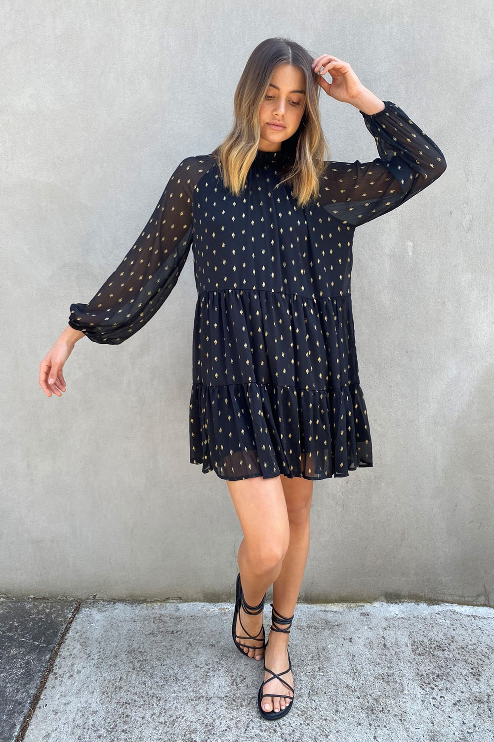 [TEST] Billie Tiered Mini Dress
