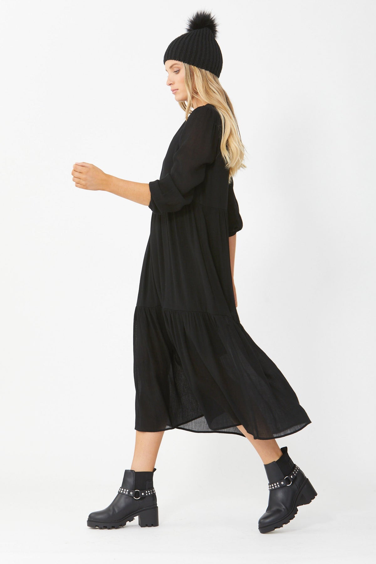 [TEST] Dana Tiered Midi Dress