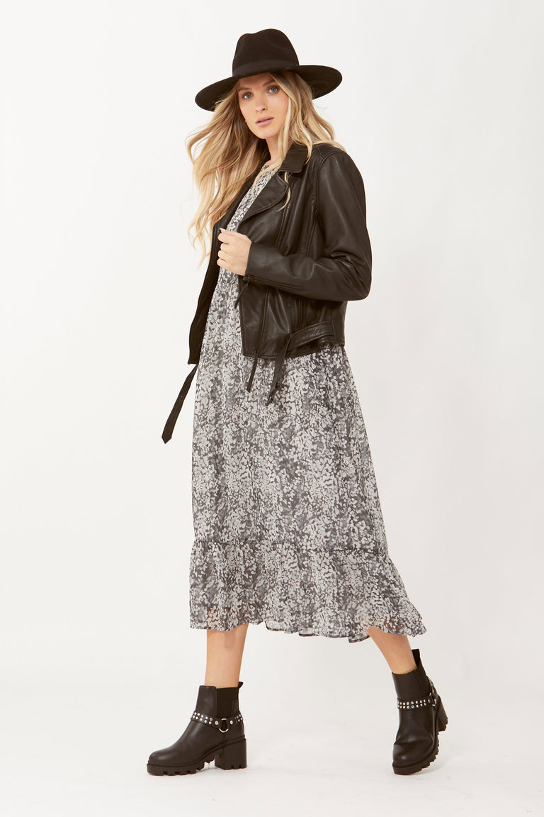 [TEST] Alana Puff Sleeve Midi Dress