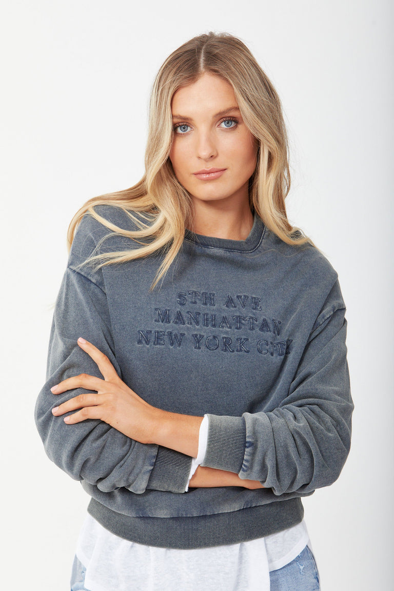 [TEST] 5th Ave Embroidered Sweat