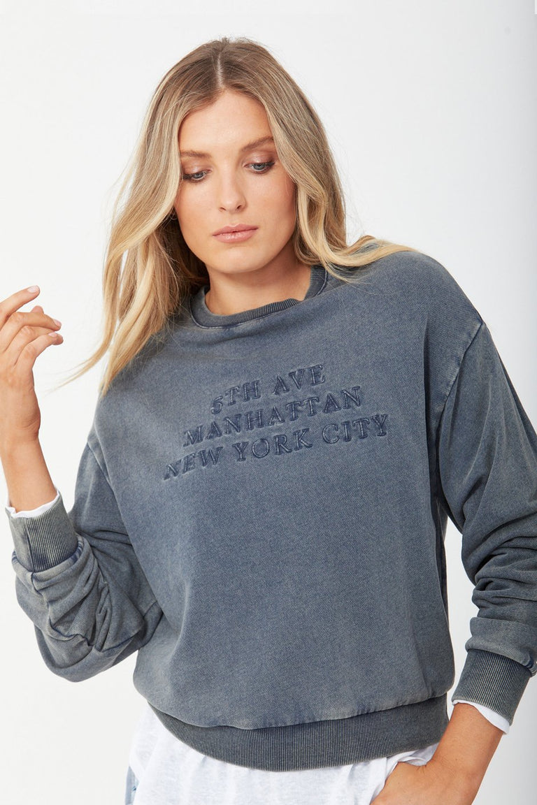 [TEST] 5th Ave Embroidered Sweat
