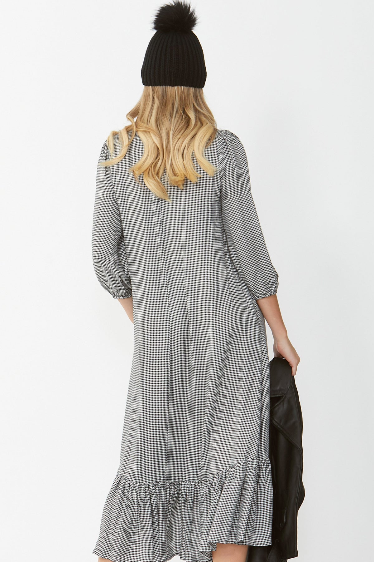 [TEST] Lucille Check Midi Dress