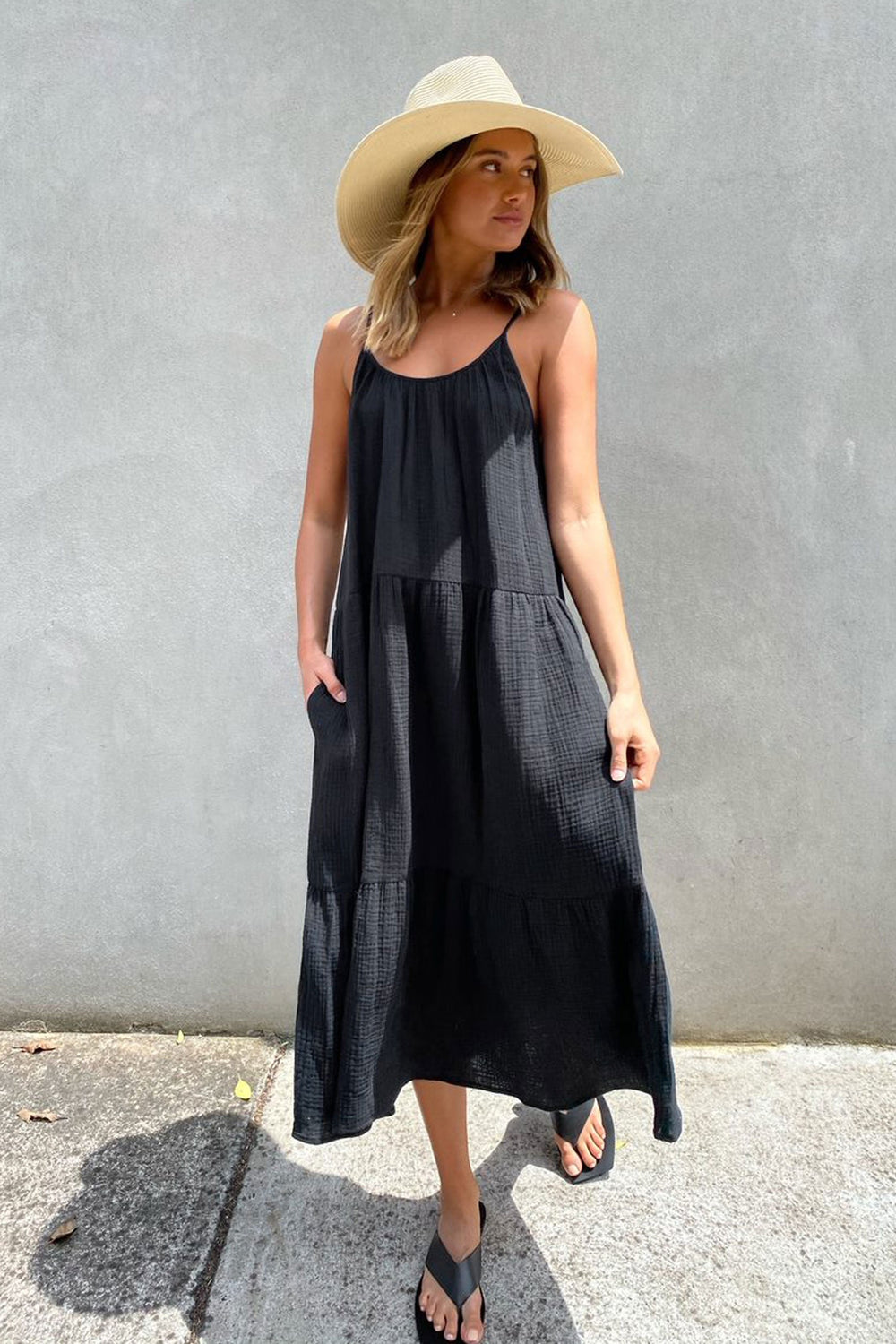 [TEST] Olivia Tiered Maxi Dress
