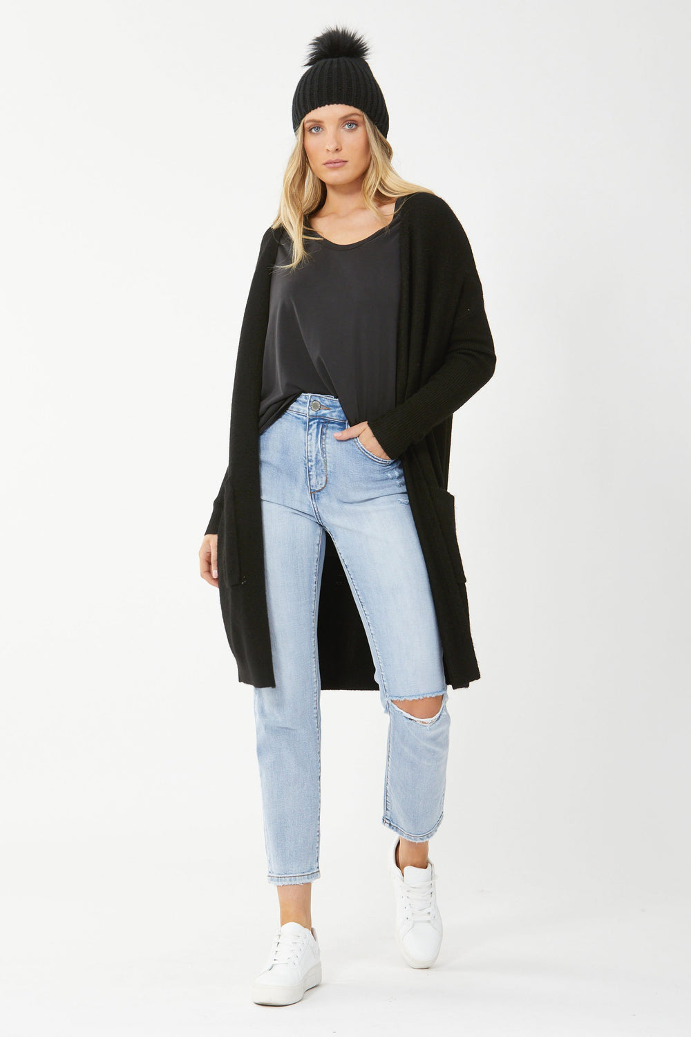 [TEST] Eden Rib Sleeve Cardi