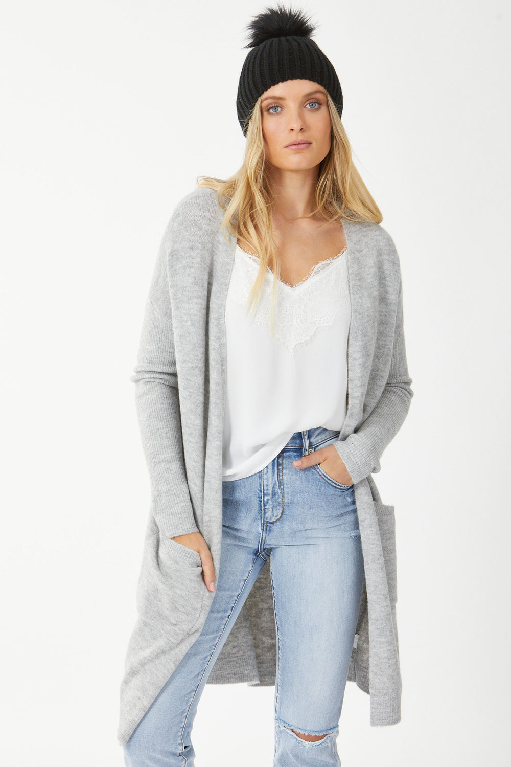 [TEST] Eden Rib Sleeve Cardi