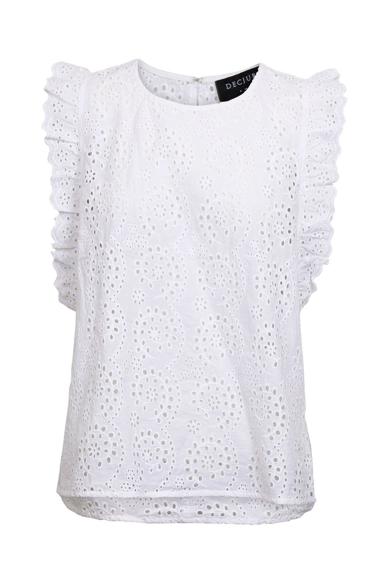 [TEST] Annika Broderie Top
