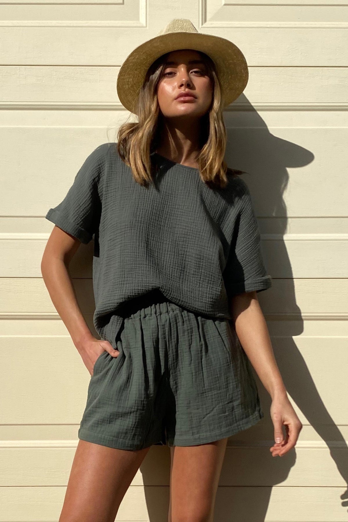 [TEST] Misa Textured Short