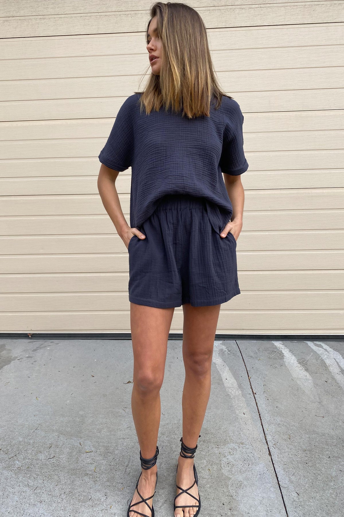 [TEST] Misa Textured Short