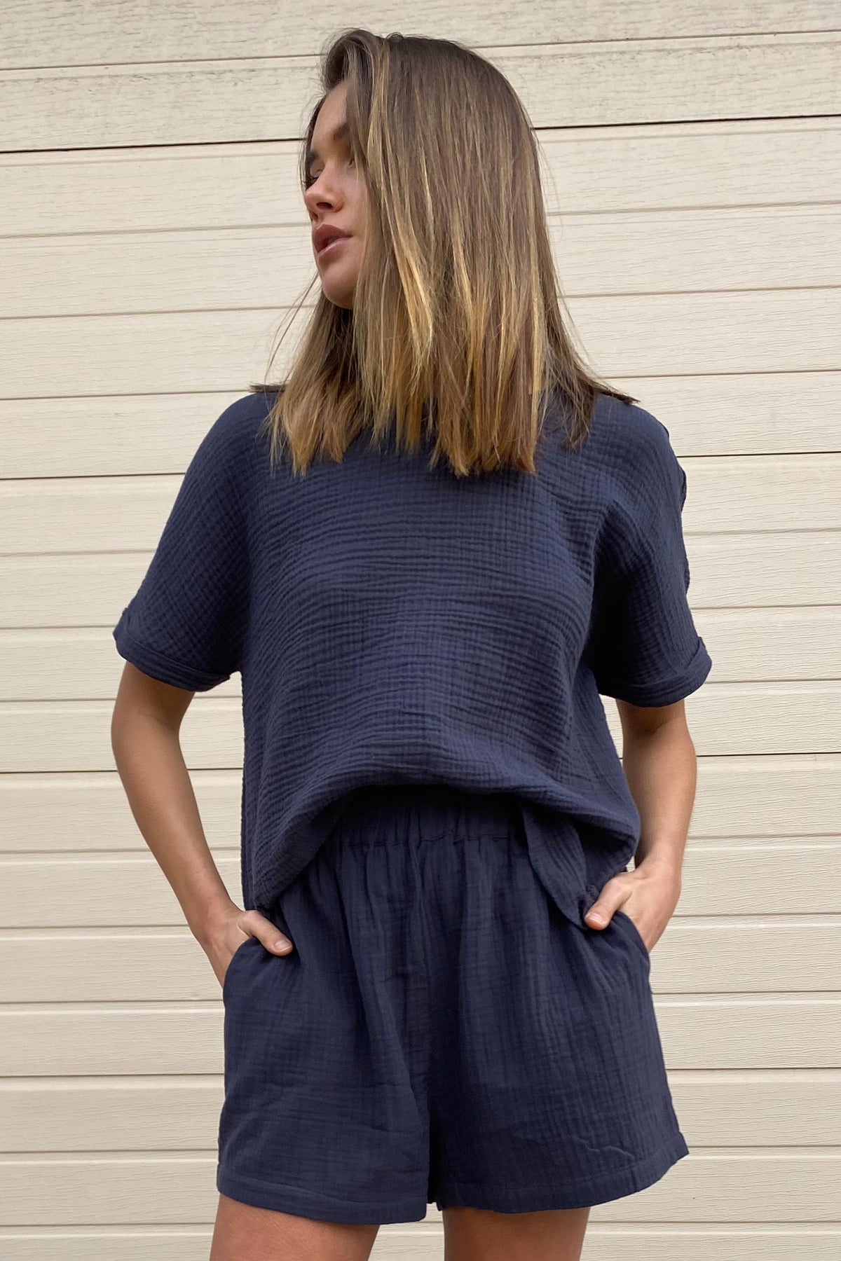 [TEST] Misa Textured Short