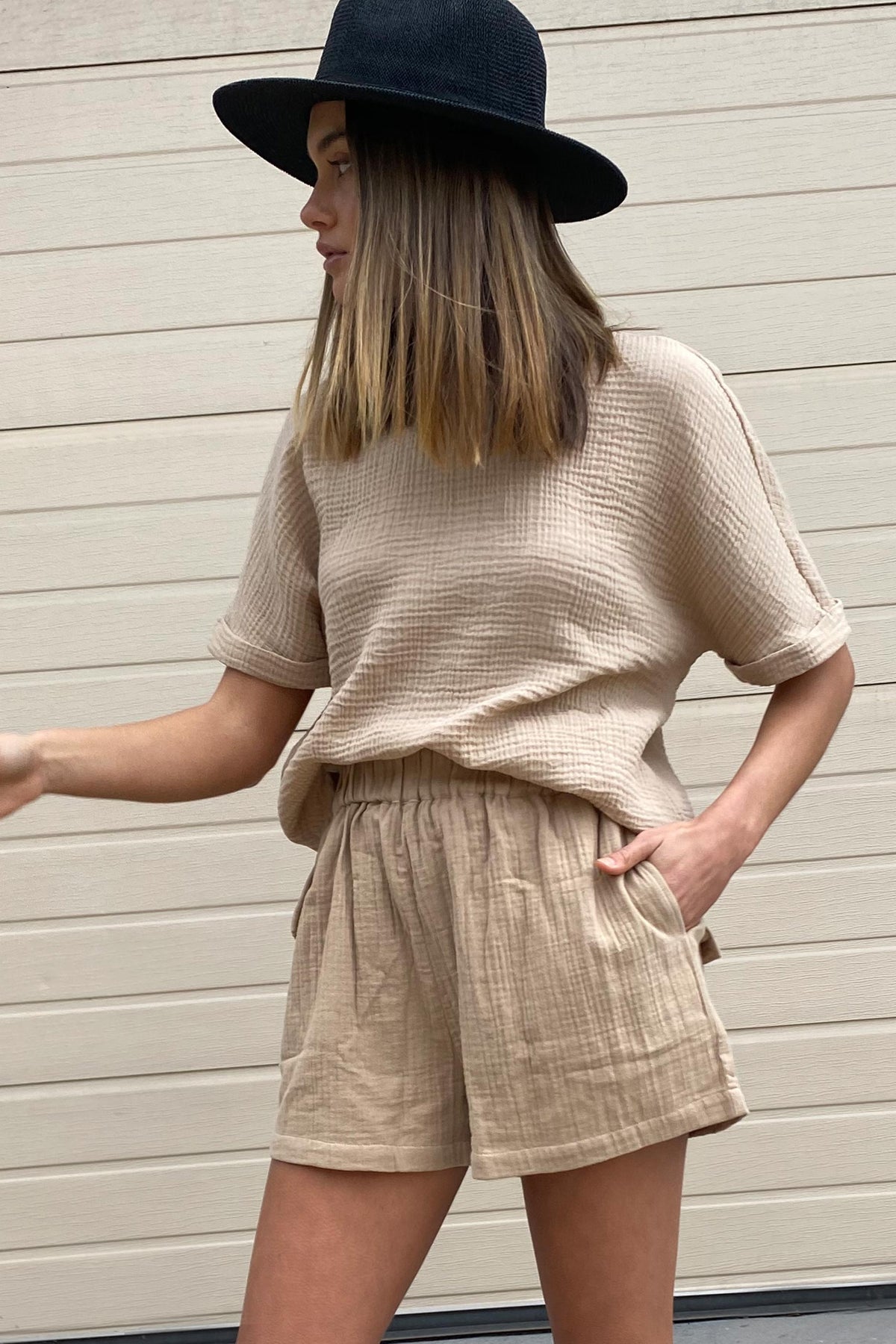 [TEST] Misa Textured Short