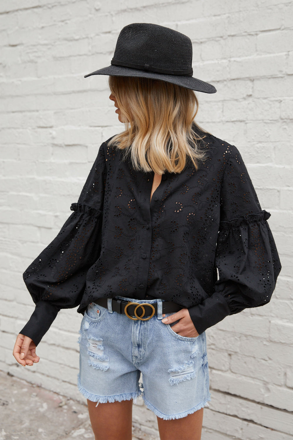 [TEST] Blake Broderie Shirt