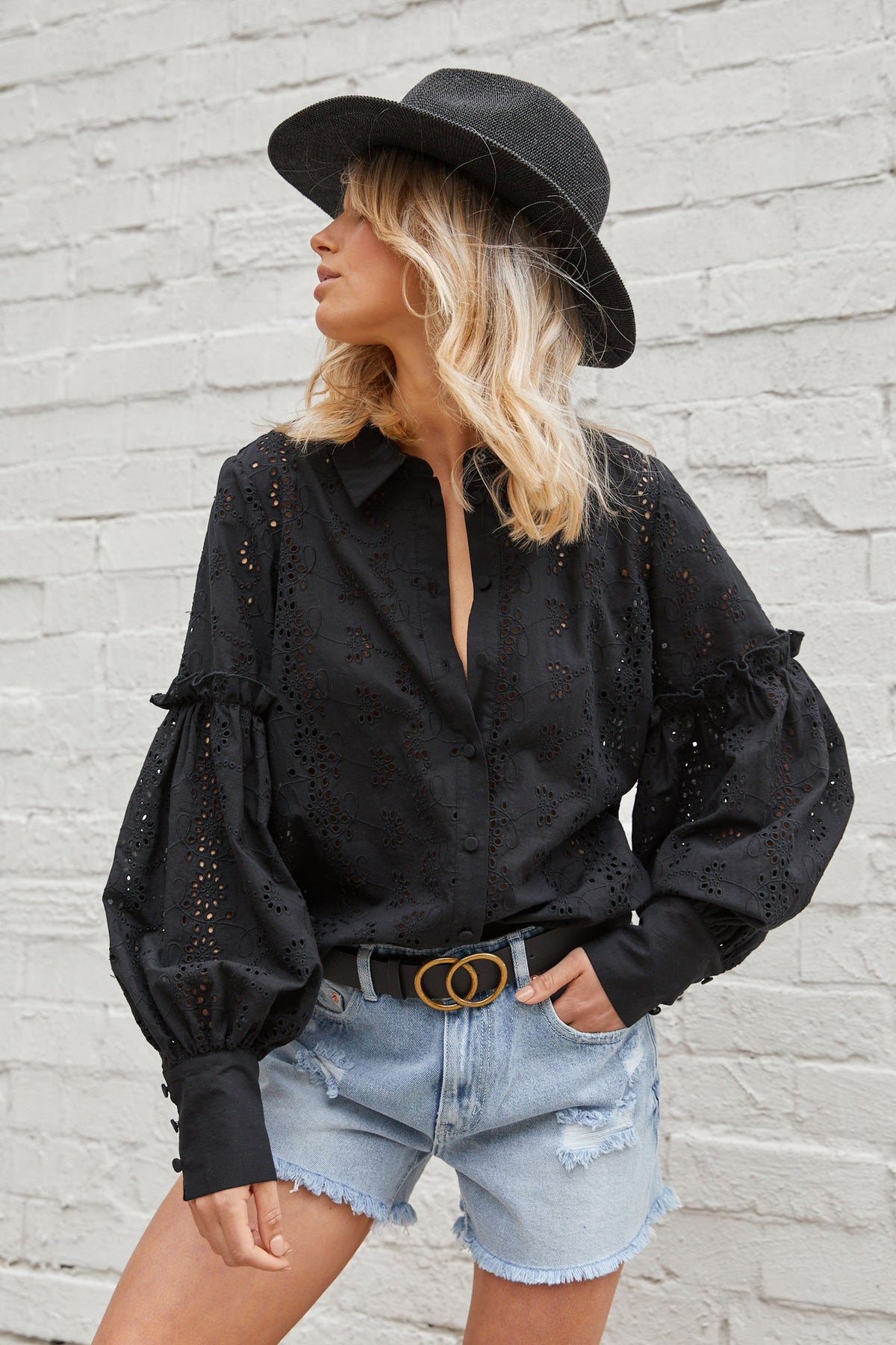 [TEST] Blake Broderie Shirt
