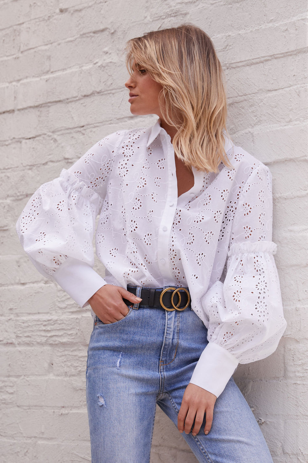 [TEST] Blake Broderie Shirt